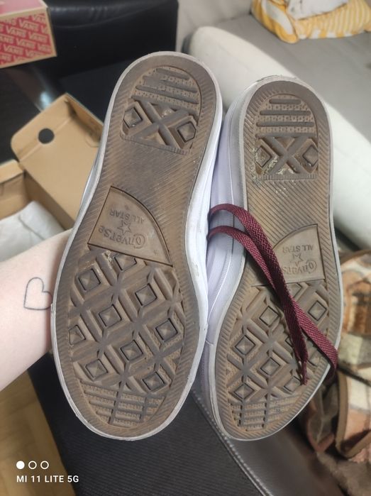 Trampki Converse bordeaux r. 37