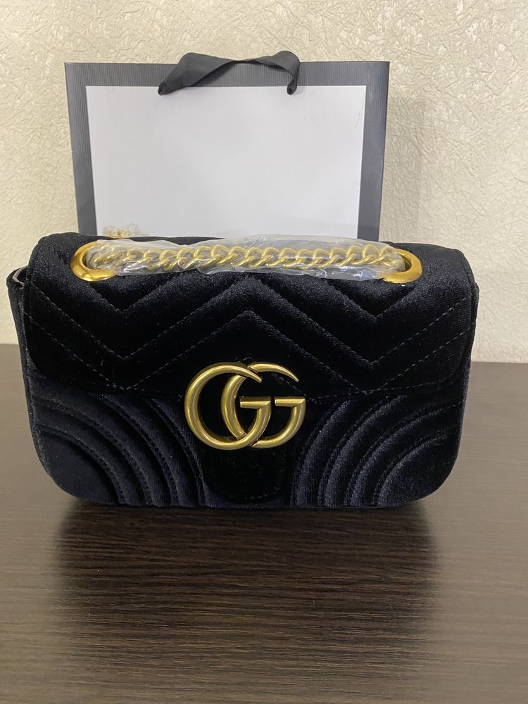 Сумка Gucci marmont велюр