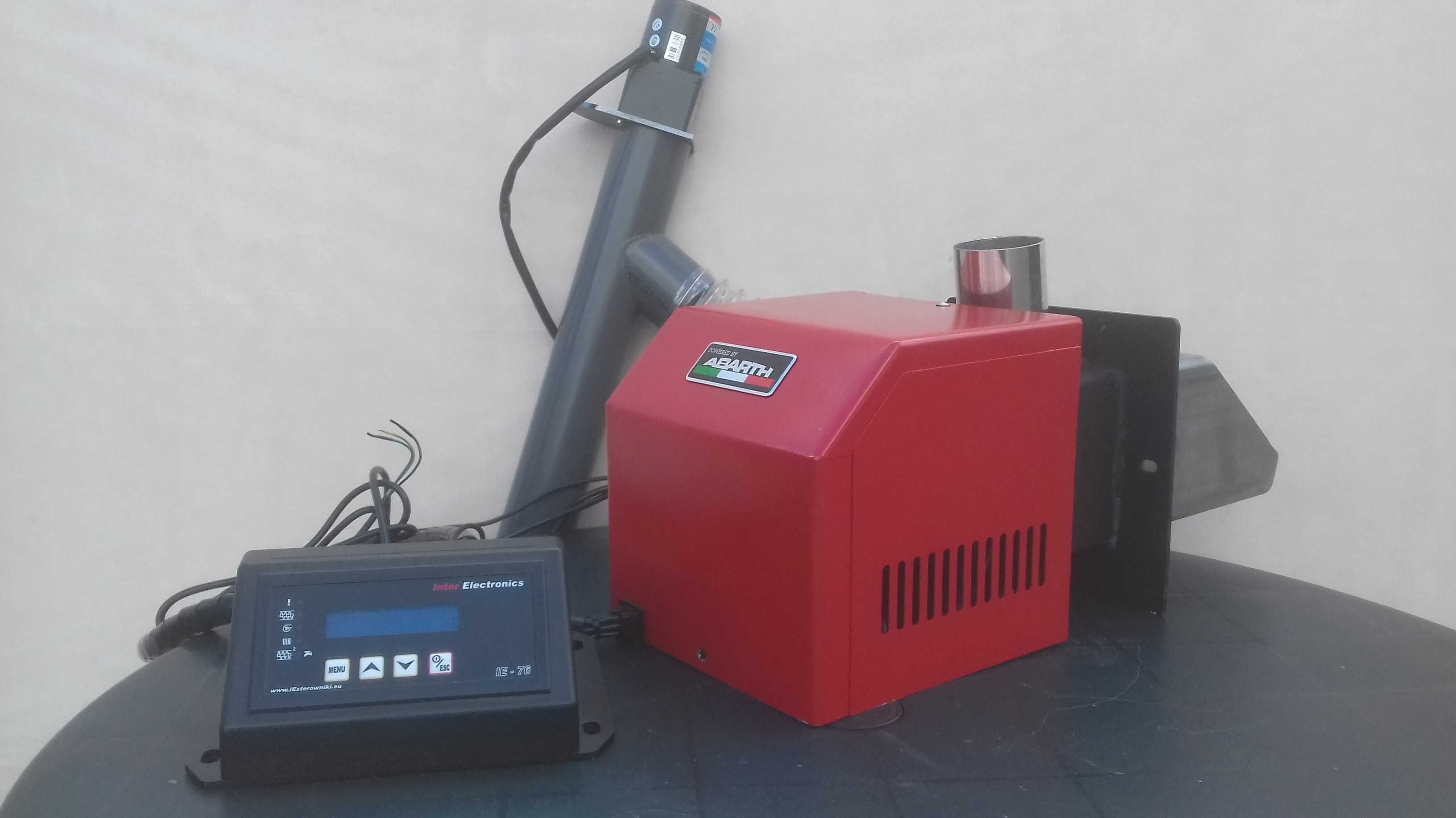 Palnik na pellet 20kW. Modernizacja starego kotła.