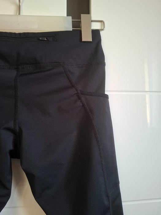 !Jak nowe! Czarne legginsy Nike 3/4, XS!