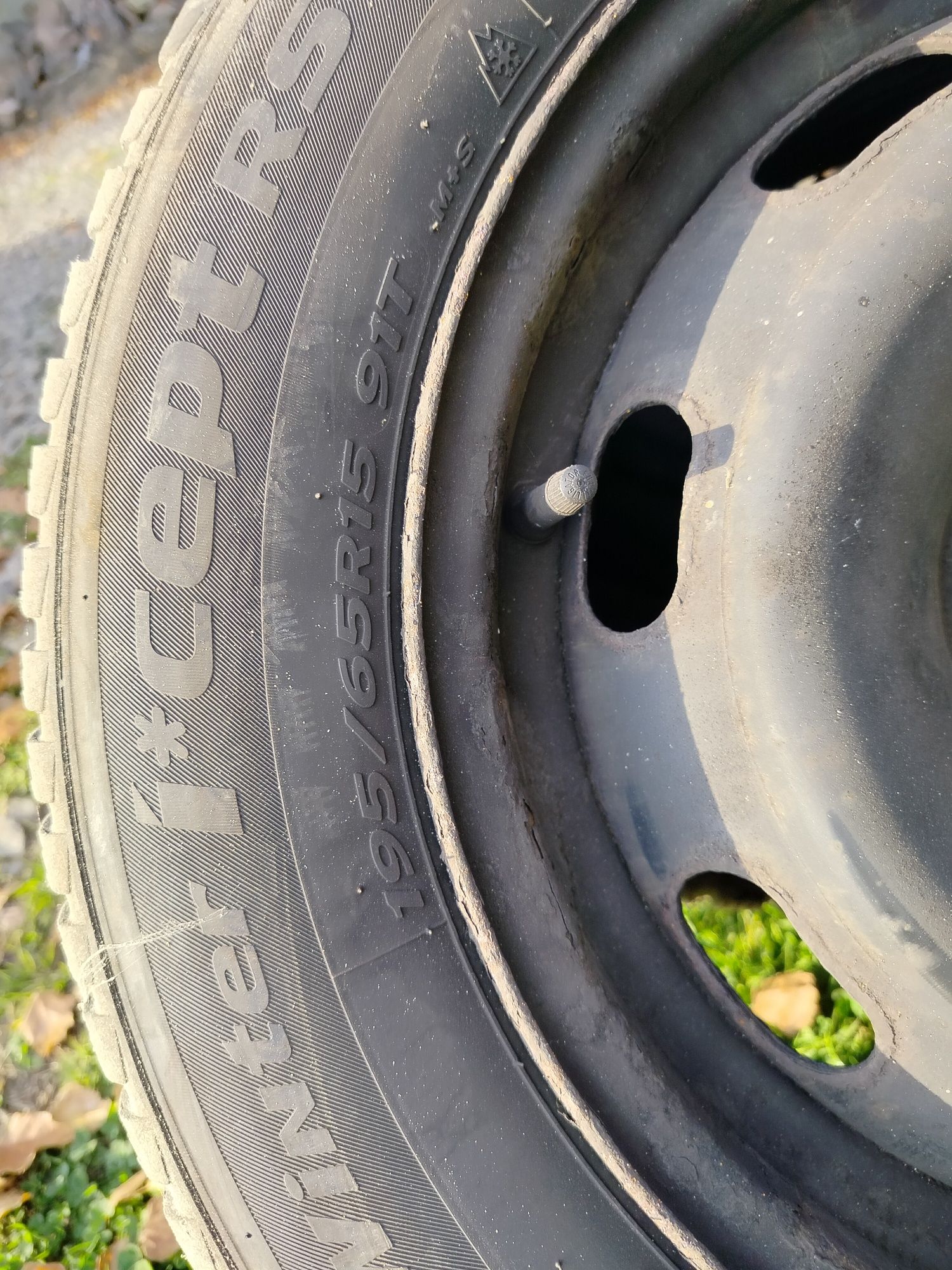 Felgi z oponami zimowymi 4x108 PCD Citroen