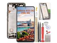 Ekran Samsung Galaxy A53 5G LCD 6.5", czarny z ramką i narzędziami