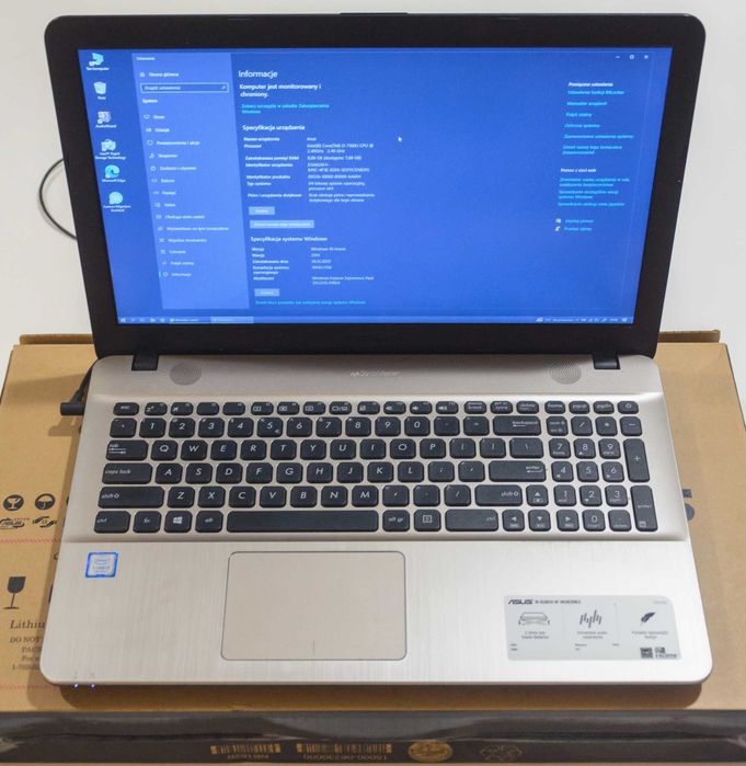 Laptop ASUS R541UA-DM1287D i3-7100U/8GB/1TB/DVD FHD