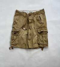 Heavy Cargo Spodenki Abercrombie & Fitch creamy