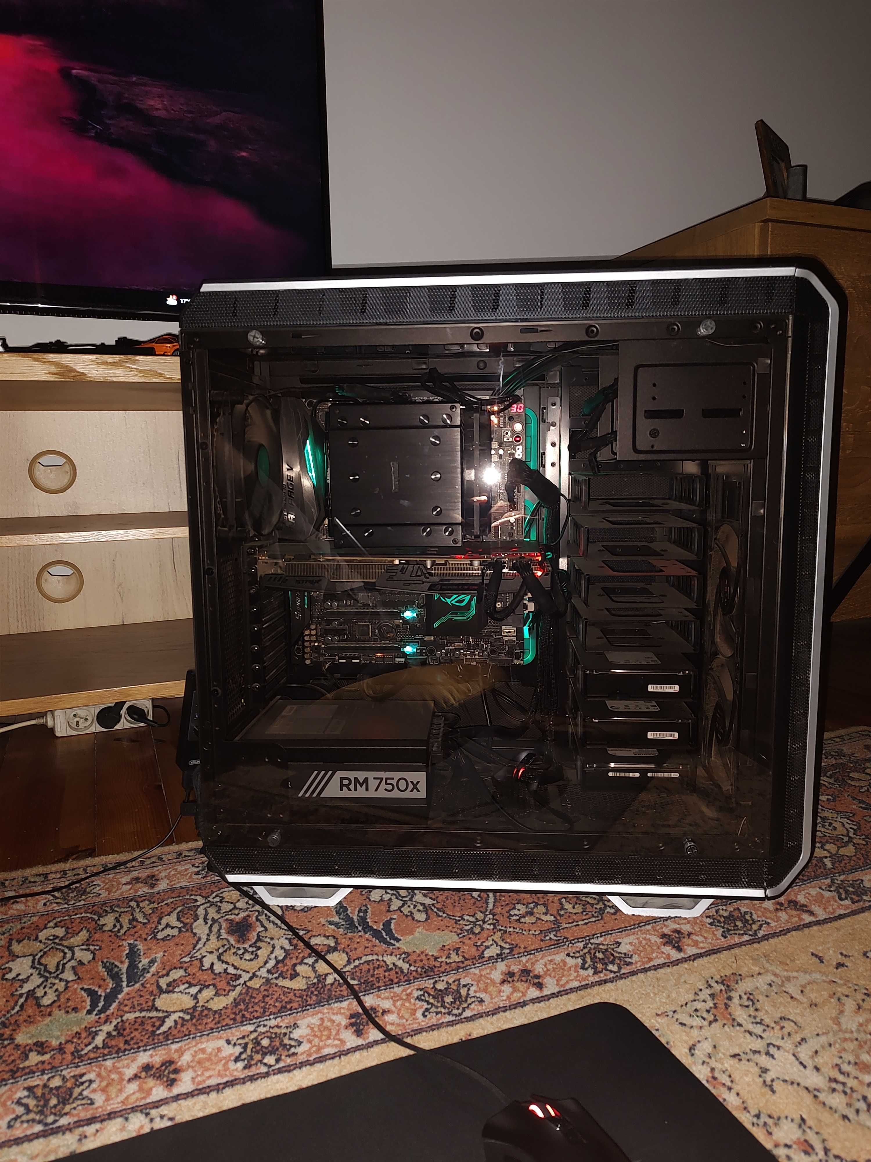 Komputer i7 6800K 16GB DDR4 GTX 1080 CORSAIR RM750X 14TB