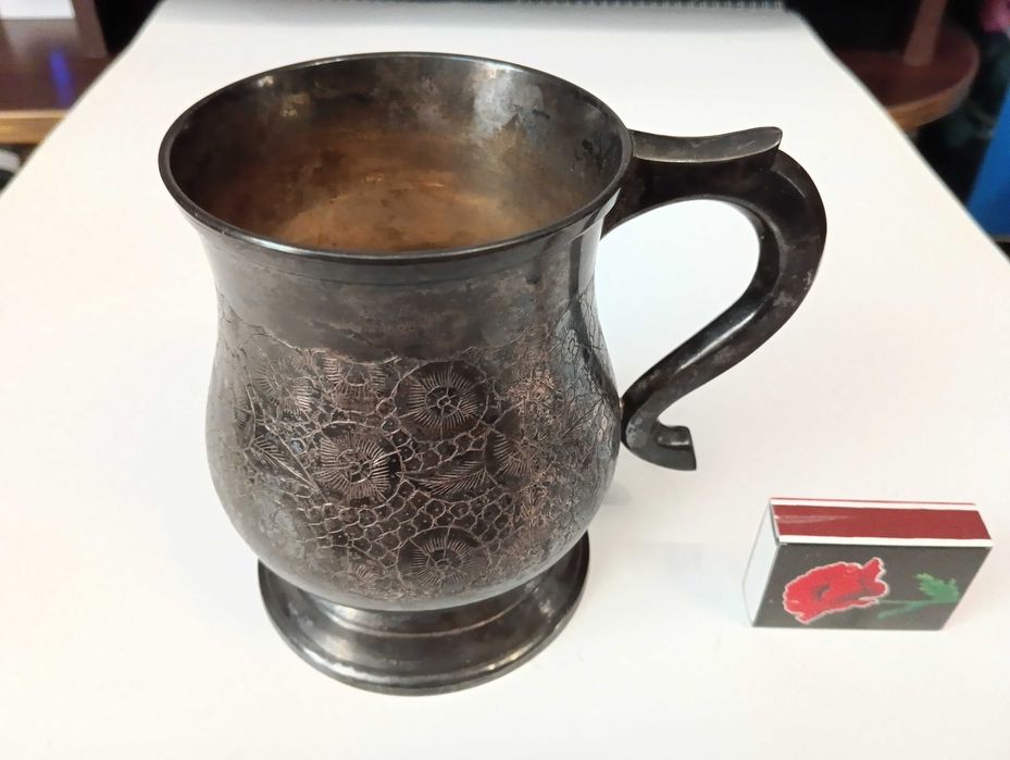 Кружка  винтажная, Индия, латунь