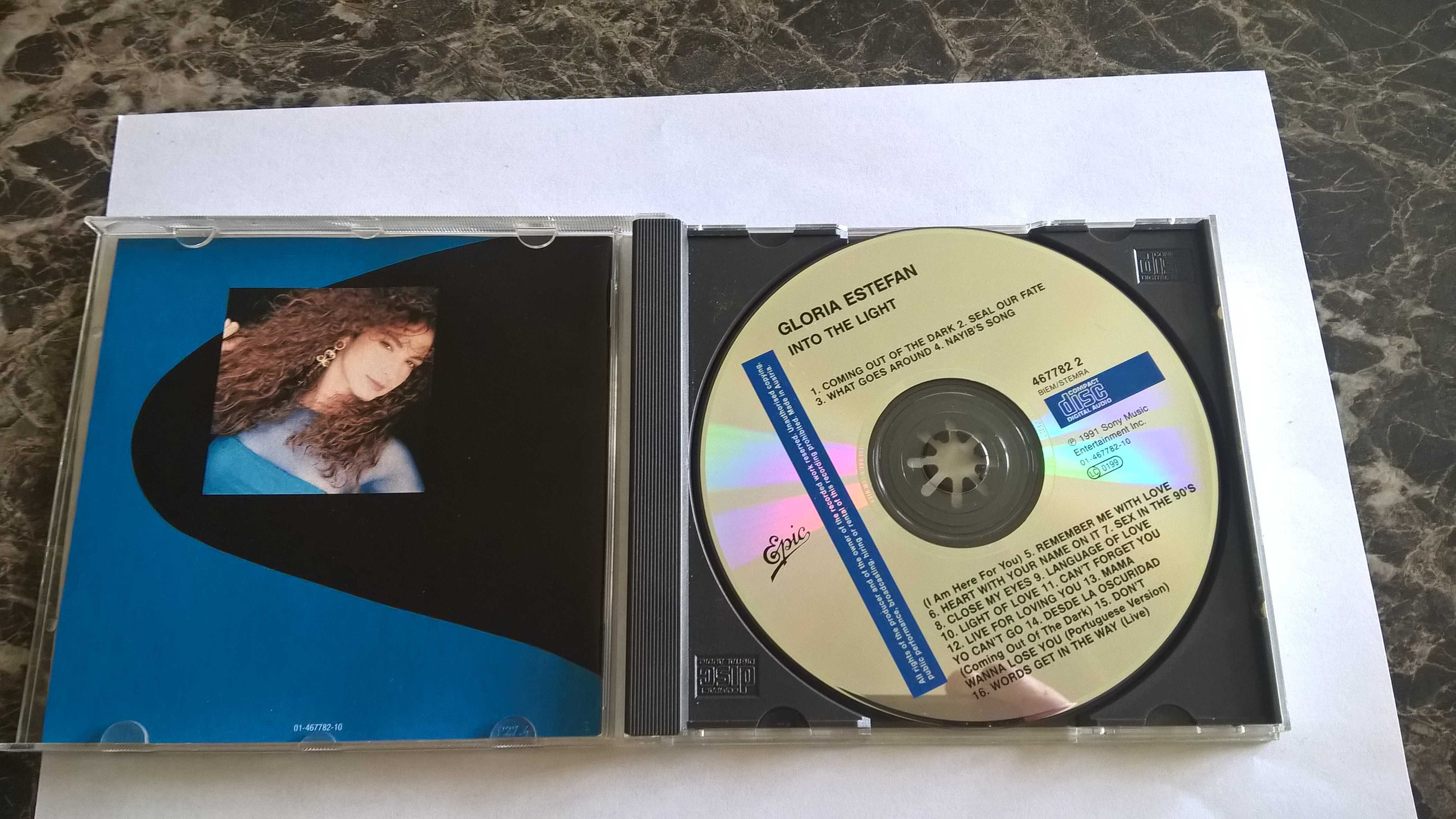 płyta cd  Gloria Estefan  Into the Light  1991  Stan idealny