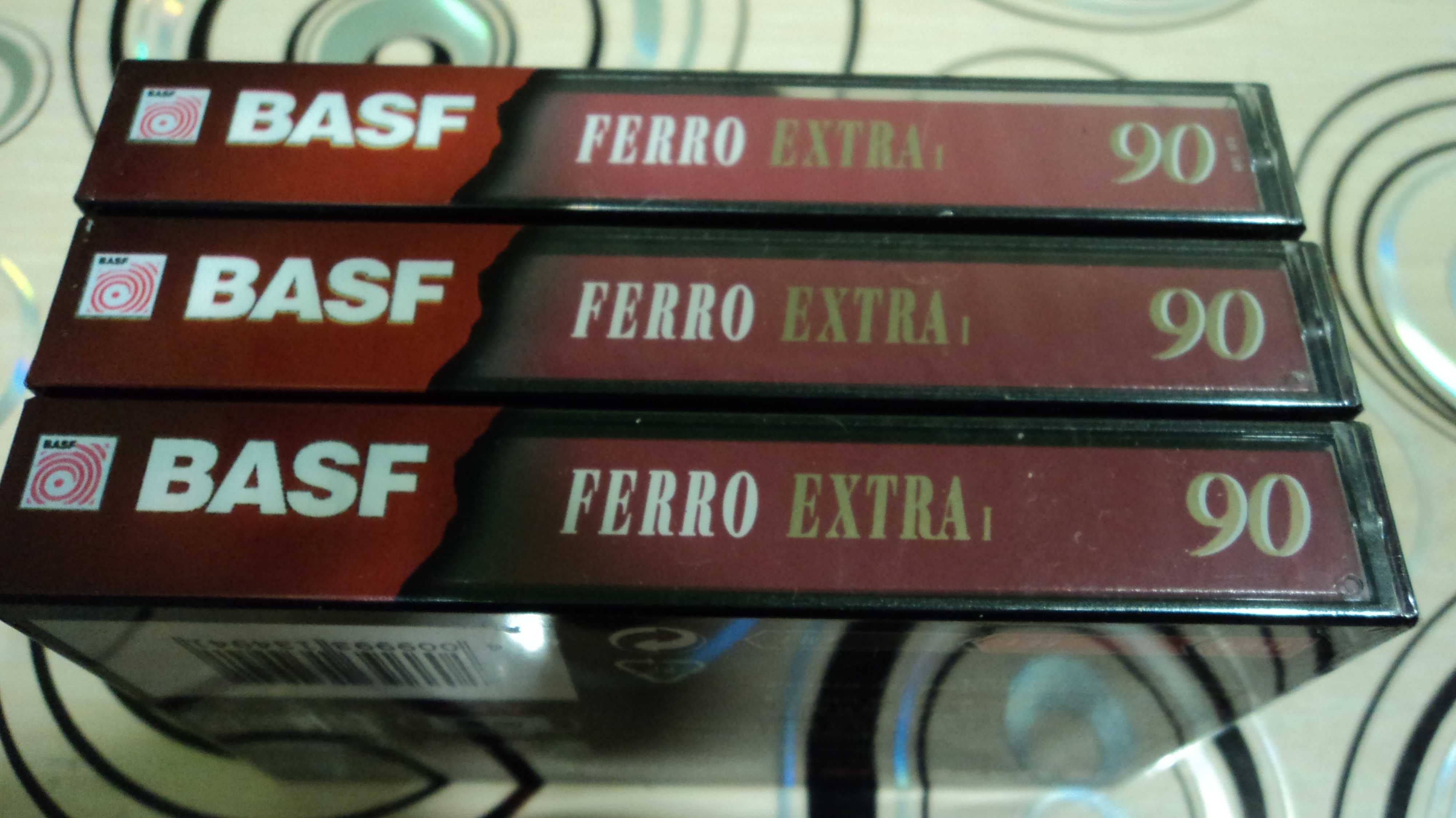 Аудиокассета BASF FERRO EXTRA 90 (Новая)
