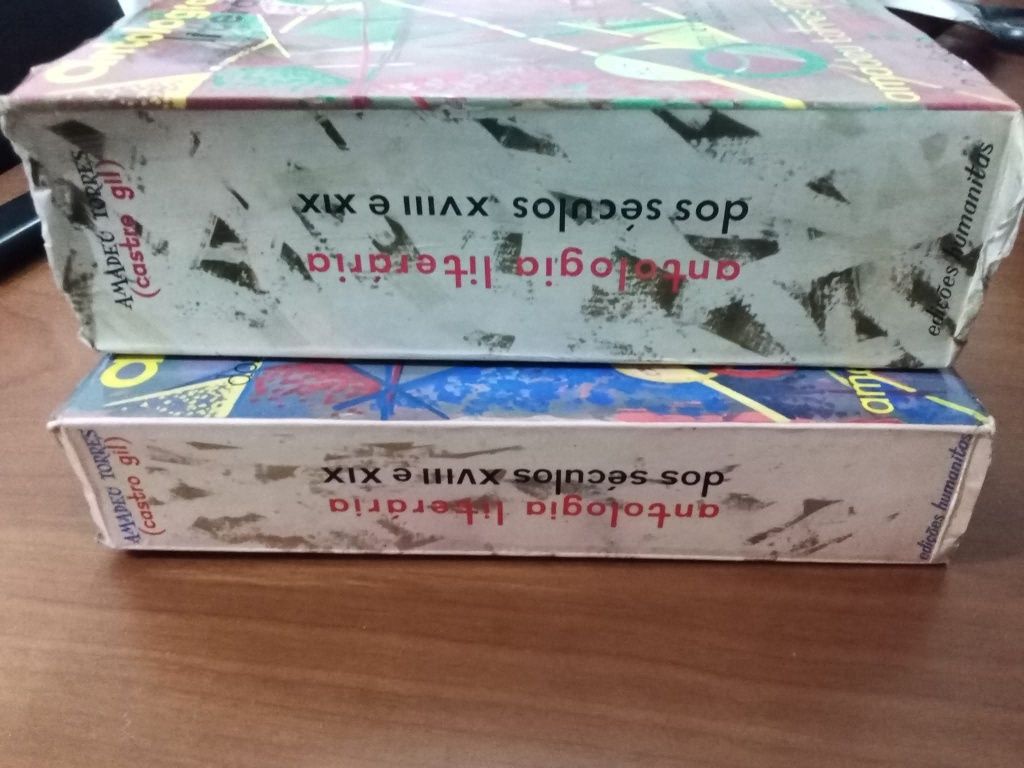 Antologia Literária dos Séc XVIII e XIX (2 volumes) - Amadeu Torres(Ca