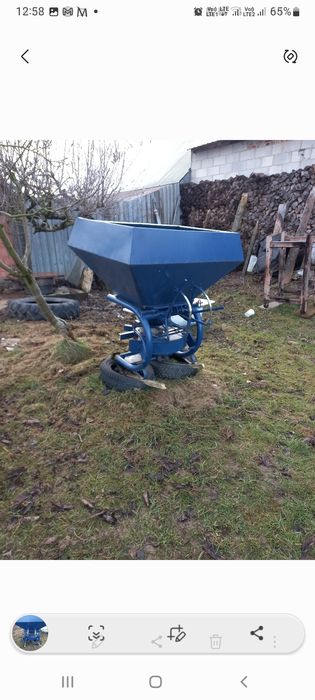 Opona Goodyer 540 65 r34, Rozsiewacz 700kg