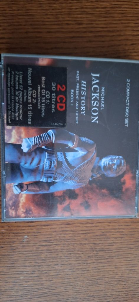 Michael Jackson History Past Present And Future Book I 2CD Płyta