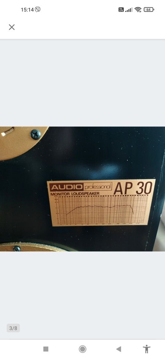 Seas kolumny audio professional AP 30, DYNACO SCANDYNA DYNACORD
DK