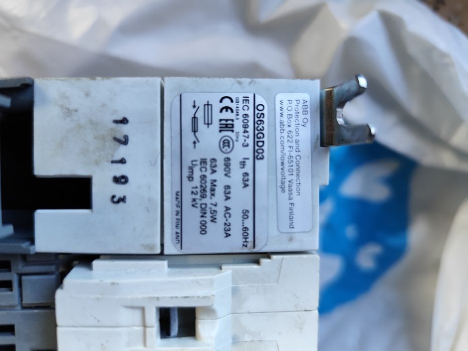 Rozłącznik bezpiecznikowy ABB