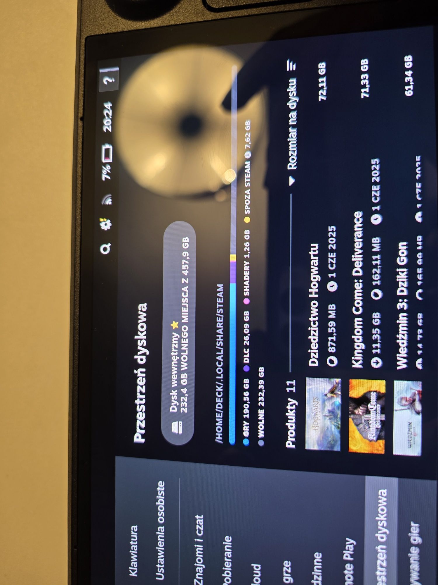 Konsola Steam Deck Oled 512GB