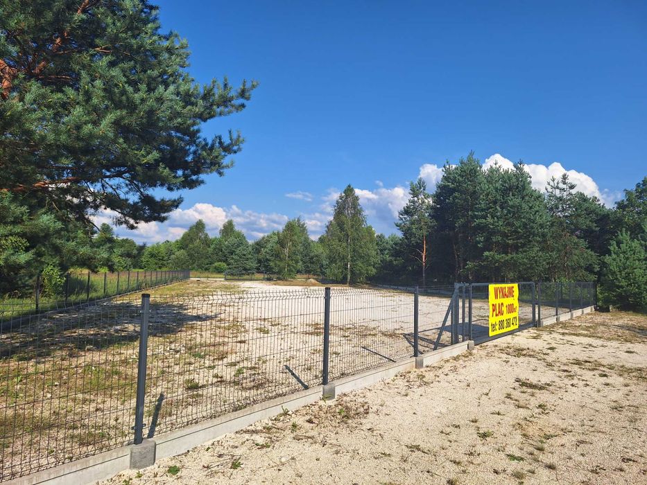 Wynajme Plac Suków koło Kielc 1800m2