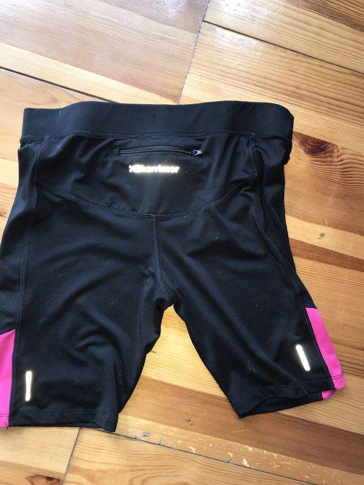 Karrimor run krotkie getry czarno rozowe xl 42