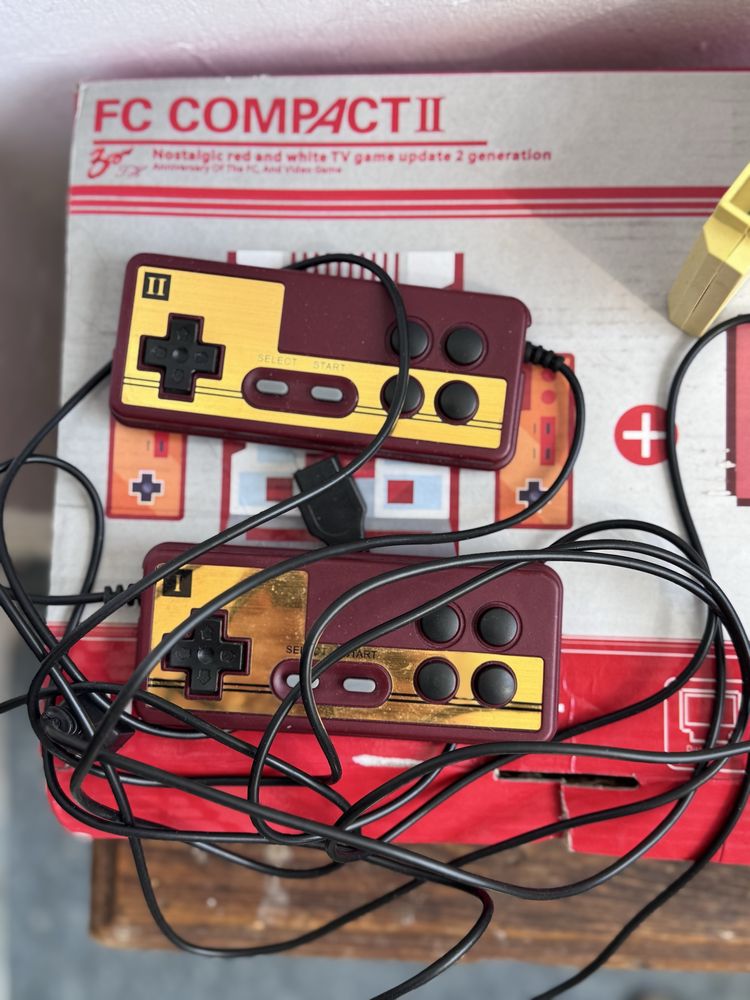 Геймпад Проводной RMC Famicom Dendy 15pin Red 1.2m