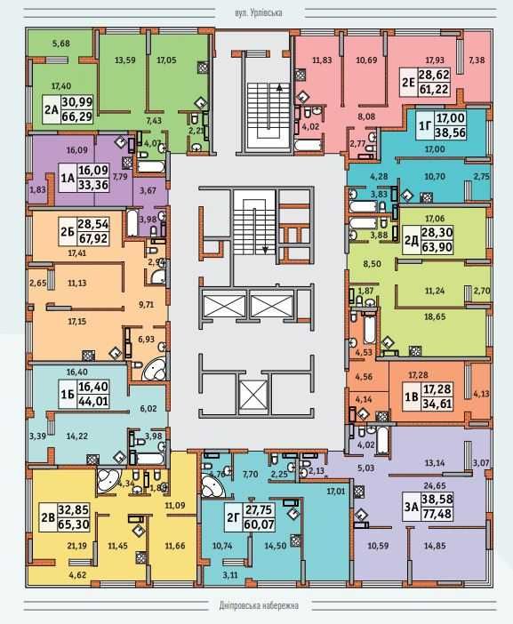 Продам 2-к квартиру в ЖК Урловский-1 от Киевгорстрой