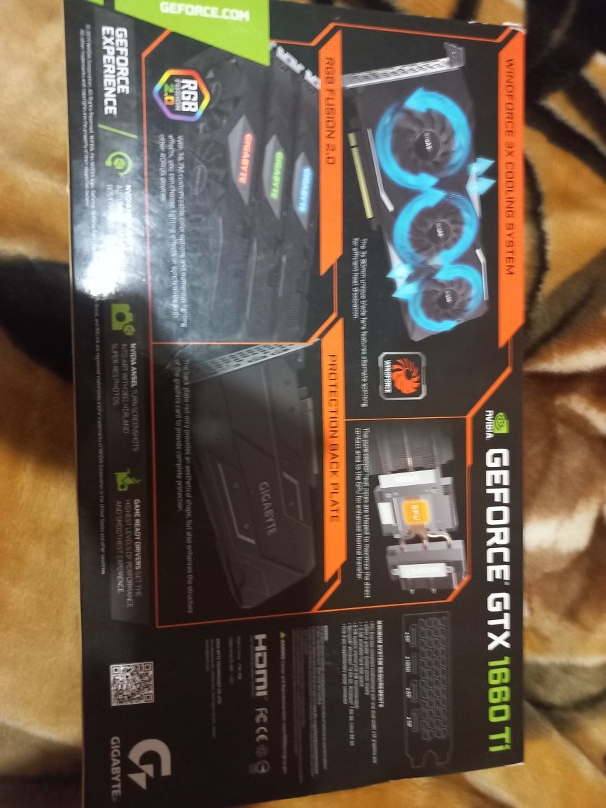 Відеокарта GIGABYTE 1660 Ti