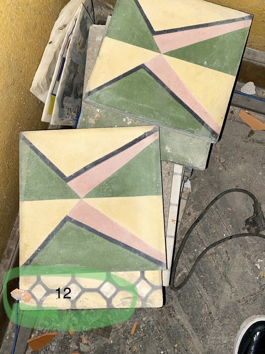 Azulejos antigos novos