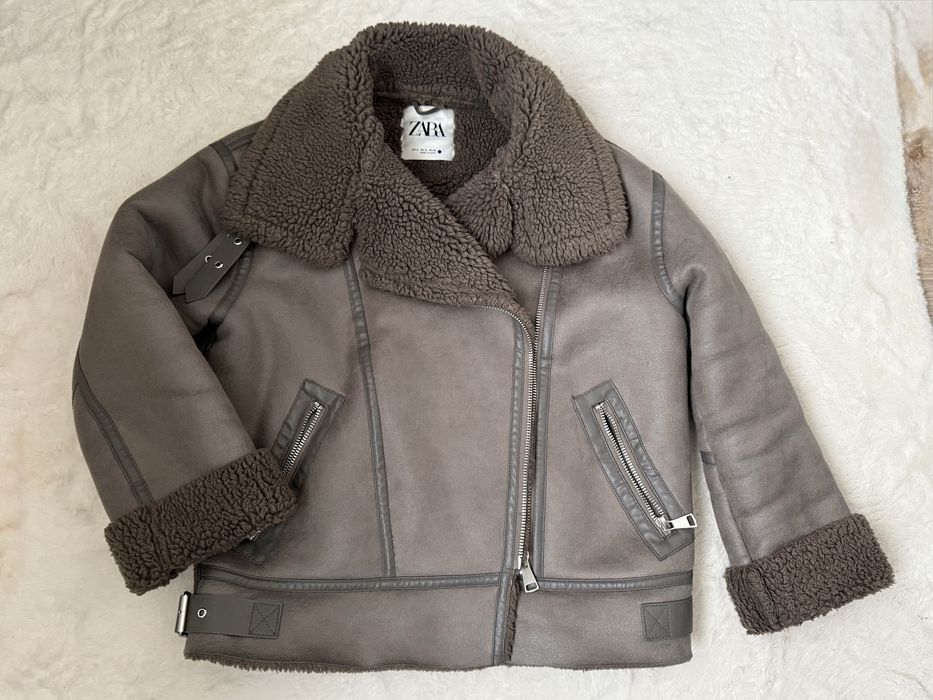 Дублянка ZARA коричнева