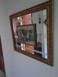 Quadro espelho em prata