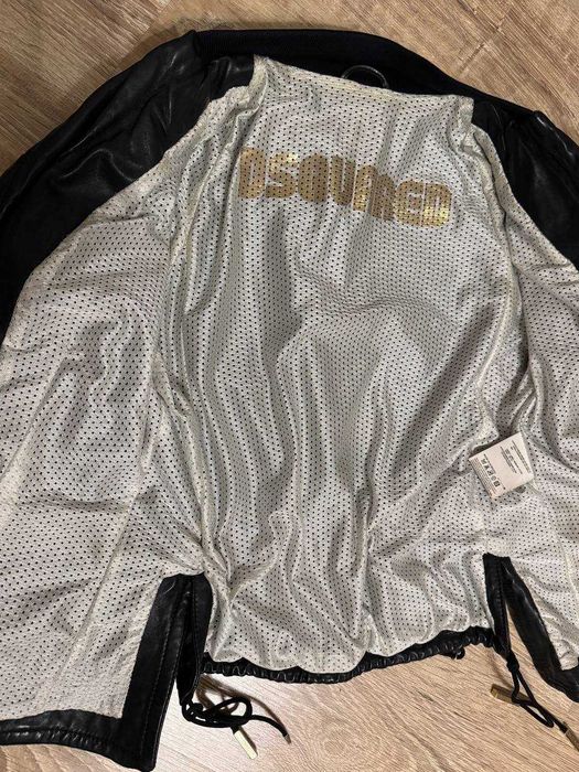 жіноча шкіряна куртка Dsquared, розмір S