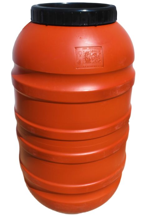 Beczki z pokrywą 220l Zbiorniki na wodę Pojemniki Szczelne Twarde