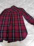 Camisa de flanela de senhora
