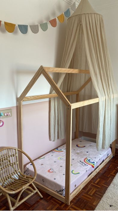 Cama Tipi 140X70zm Zippy + Colchao