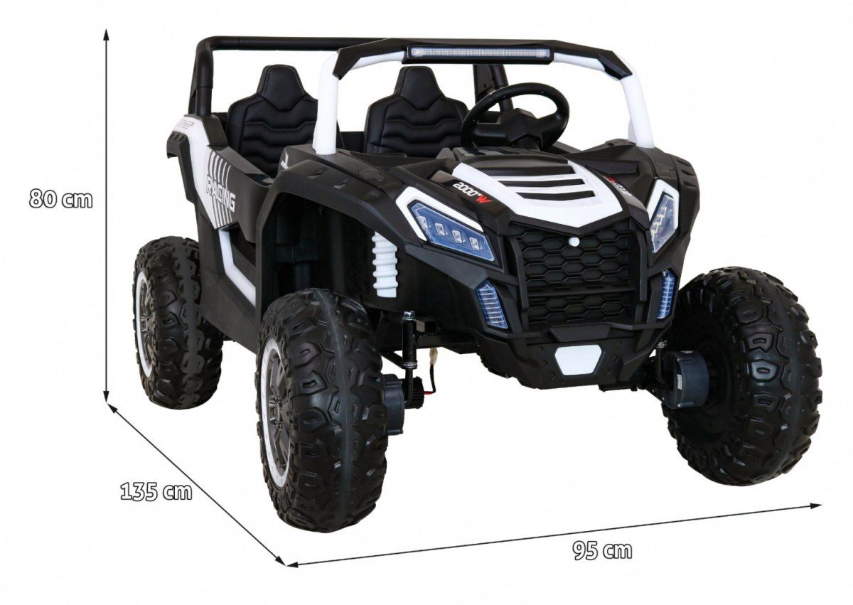 Pojazd Buggy ATV Racing Pompowane koła  do 120kg 18 km/h
