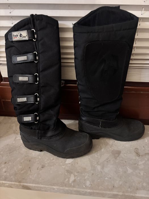 Zimowe buty do jazdy konnej 32
