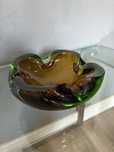 Flavio Poli design Murano Sommerso popielniczka vintage