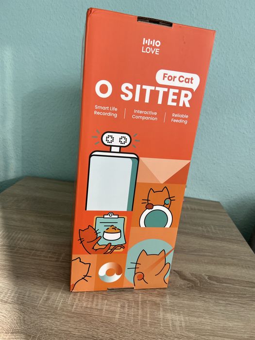 HHO Love o sitter inteligentny dozownik karmy dla kota kamera wifi dom