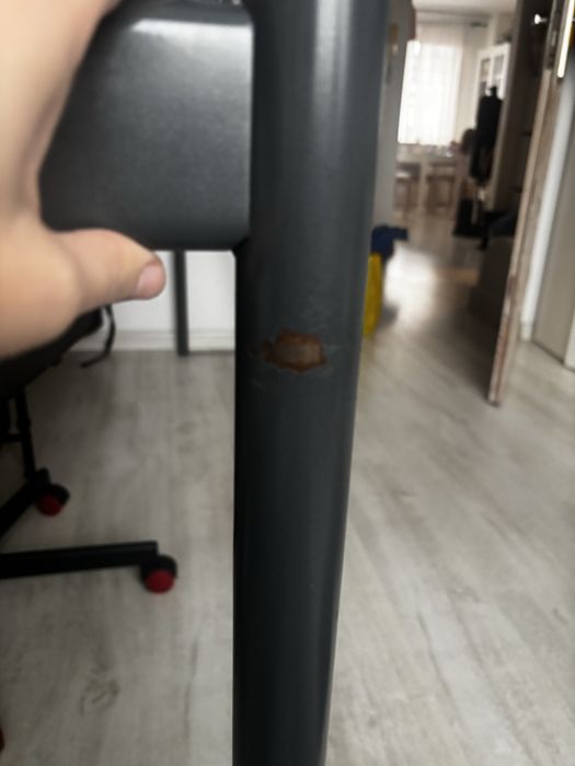 Lożko, antresola, ikea, svarta