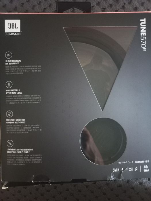 Słuchawki JBL TUNE 570BT