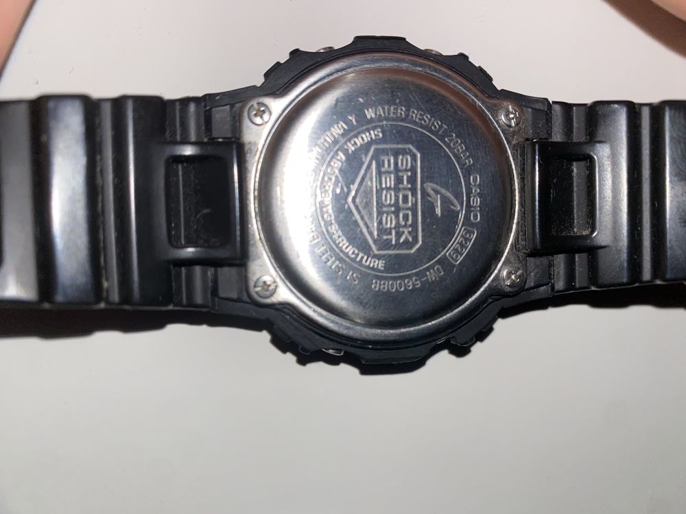 Casio G Shok preto