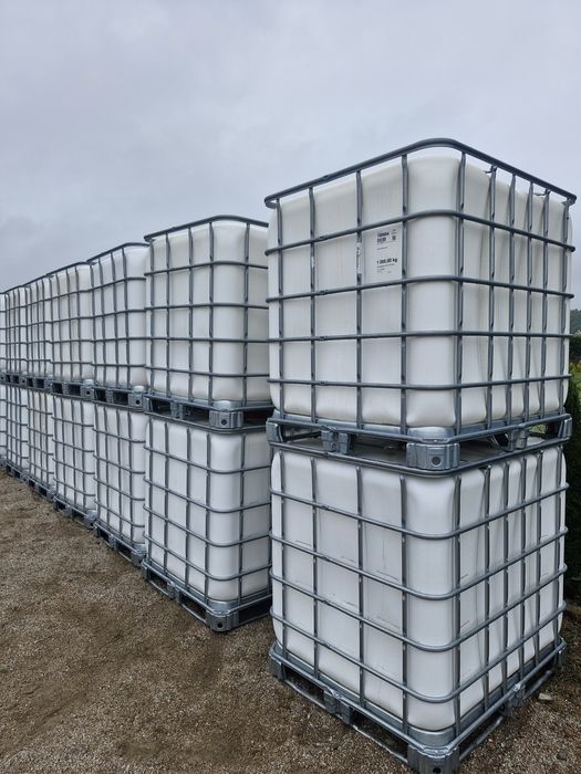 Mauser Mauzer Zbiornik Baniak 1000 ltr kosz z paletą beczka pojemnik