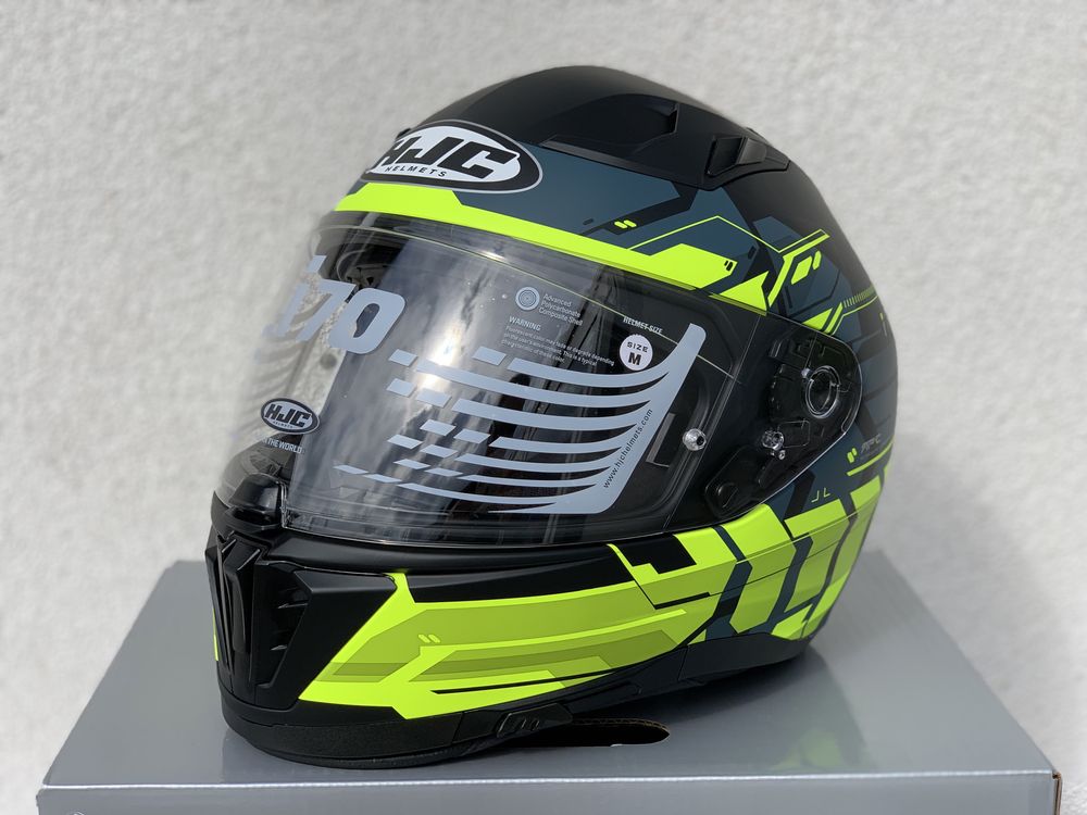 Kask motocyklowy HJC i70 ALLIGON rozmiar M, Blenda, Pinlock,Poliweglan