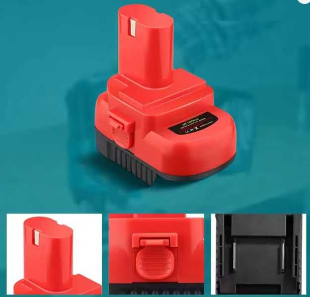 MT18PA14 Adapter baterii Makita 18 V konwersja na 12 V/14,4 V Ni-Mh