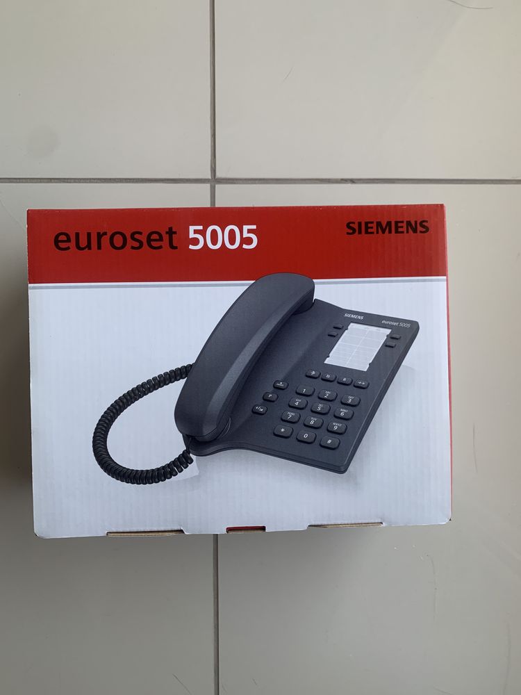 (NOVO) Telefone Fixo Euroset 5005 SIEMENS