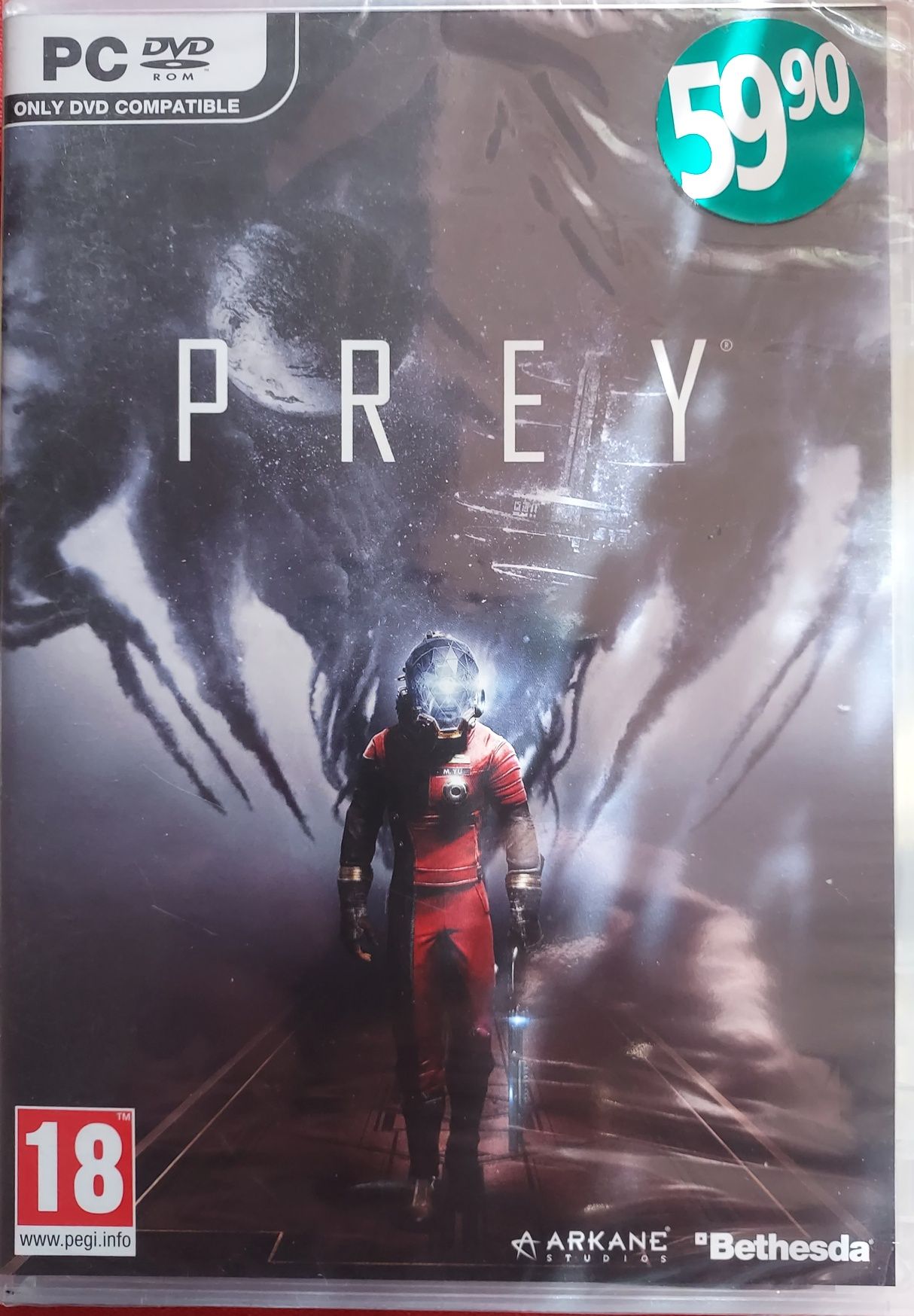 Prey na  PC DVD ROM