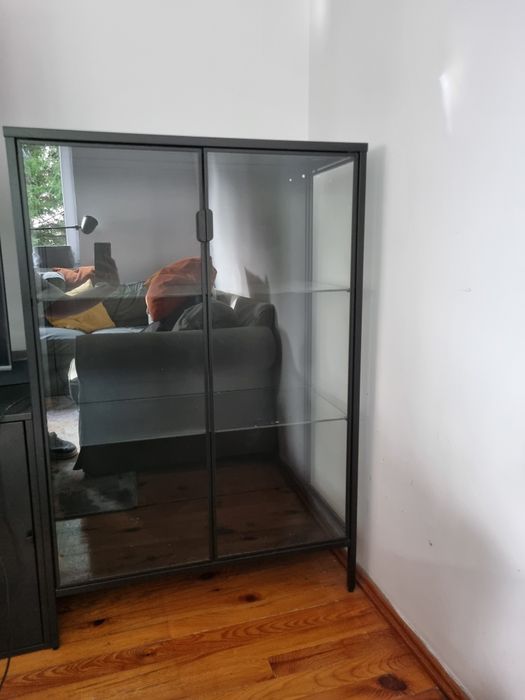 Witryna szklana 80x37x120 cm Ikea