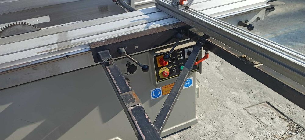 piła formatowa gomad FBKSR z odciągiem 2011 rok