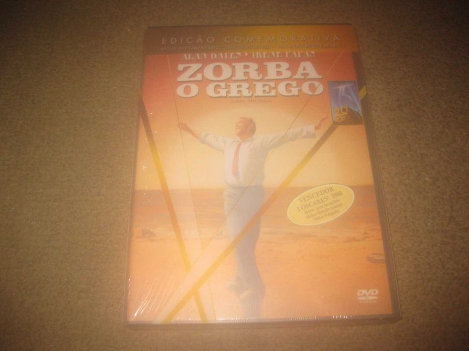 DVD "Zorba, o Grego" com Anthony Quinn/Selado/Raro!