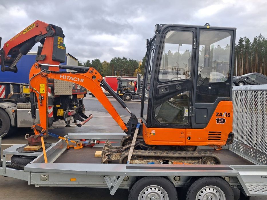 HITACHI ZX19 2T Brutto mini koparka minikoparka yanmar Kubota takeuchi