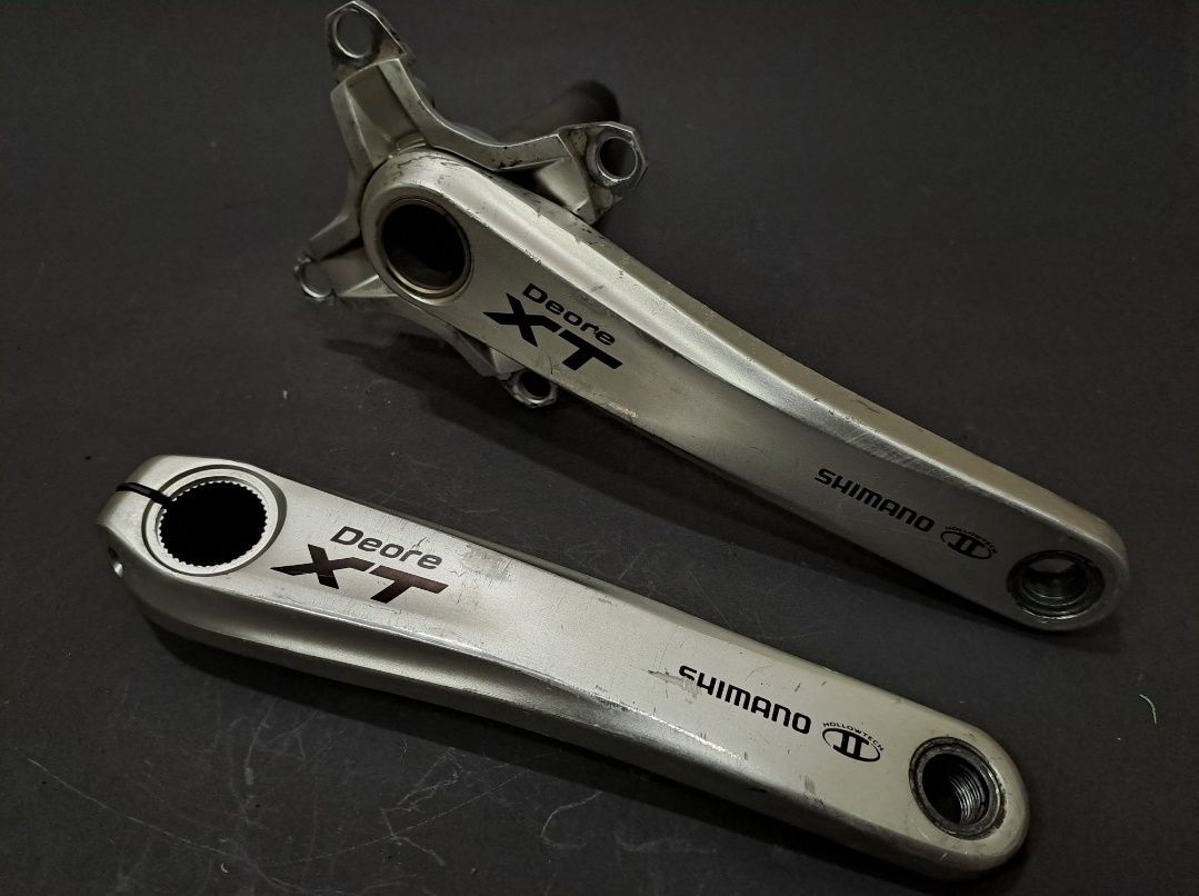 Korba Shimano Deore XT m-770 truvativ race face