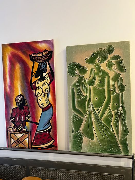 Dois quadros africanos