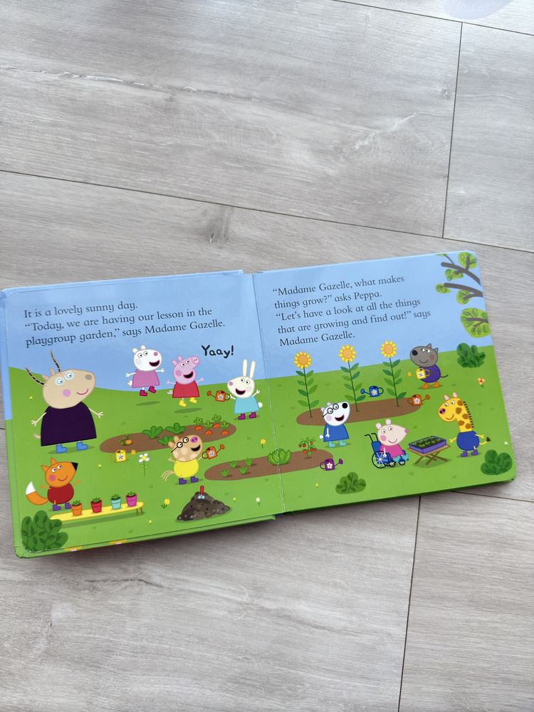 Książeczka dla dzieci Świnka Peppa po Angielsku Playgroup Garden