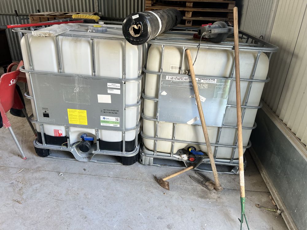 IBCs unicubos e barris/bidons